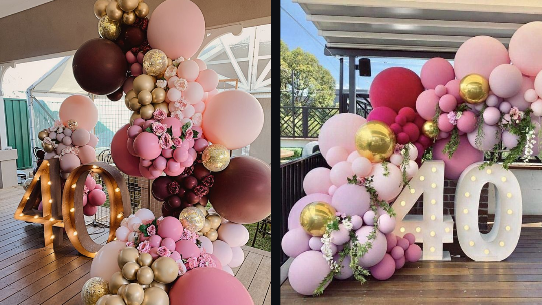 40th birthday party planner