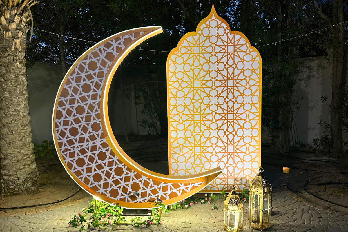 Eid Al Adha Crescent Decor